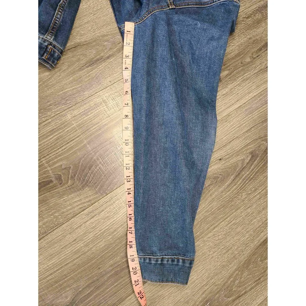 Vintage JCREW jeans jacket men's size XL - Picture 7 of 7